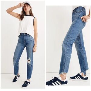 NWT Madewell The Perfect summer jeans straight leg 31